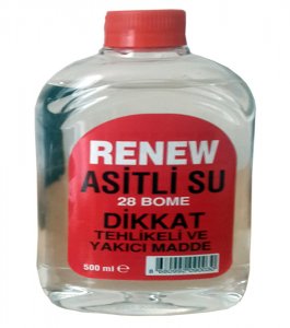 RENEW ASİTLİ SU 28 BOME 500ml - ARSLANLAR OTOMOTİV