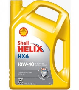 SHELL 10W40 HX6 4LT. (BENZİNLİ) ARSLANLAR OTOMOTİV